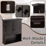 Wildon Home® Betli Solid Wood Wall Bathroom Cabinet & Reviews | Wayfair